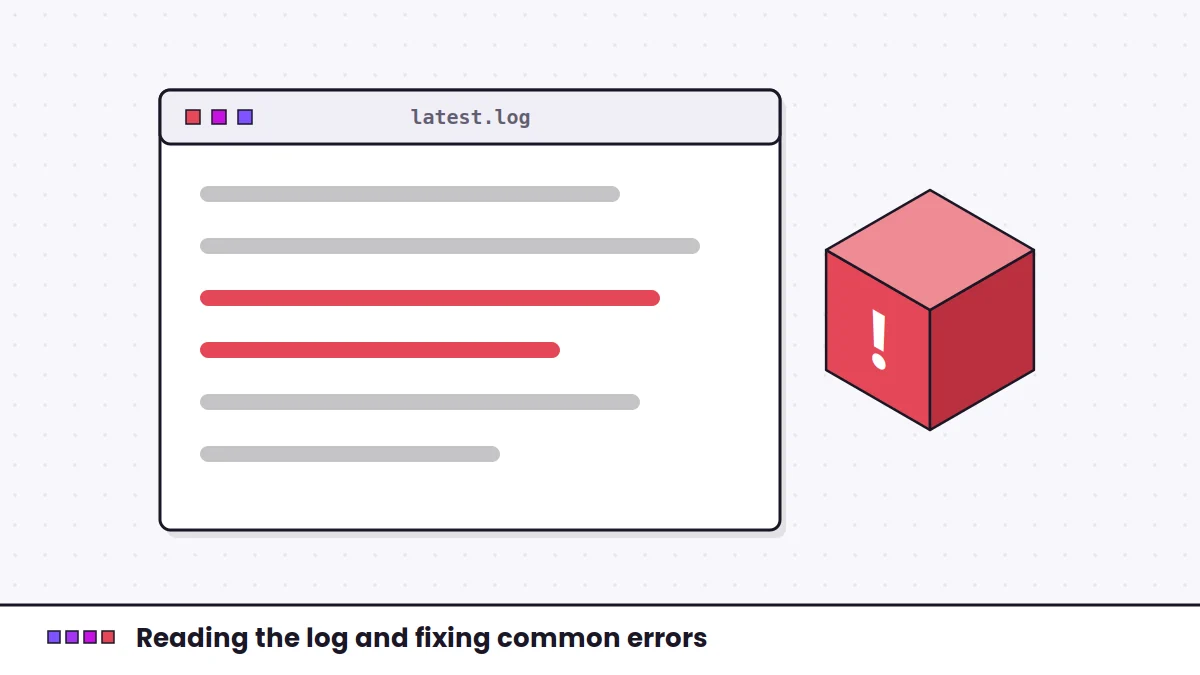 Fixing common Fabric Language Kotlin errors and crashes illustration